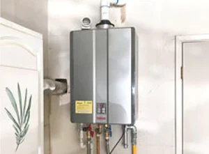 tankless water heater installation
